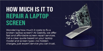 How Much Is It to Repair a Laptop Screen | Geekify